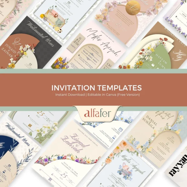 Invitation Templates Bundle [Digital Product] - Image 2