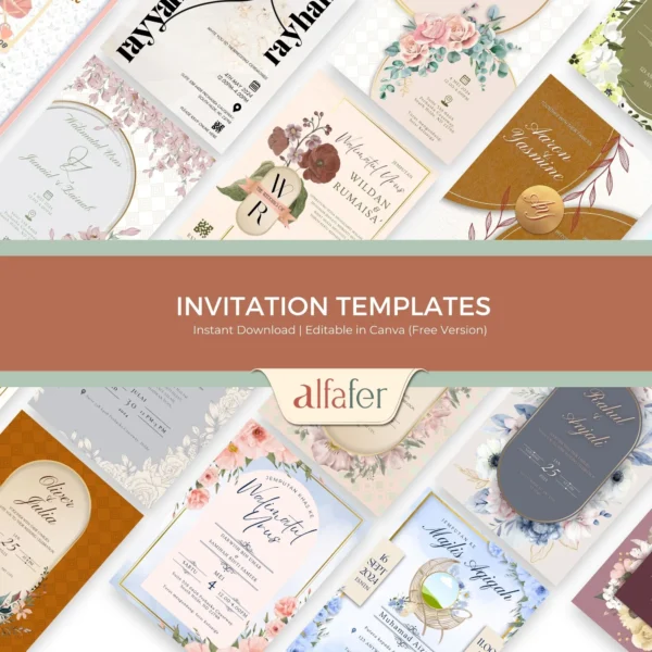 Invitation Templates Bundle [Digital Product] - Image 3